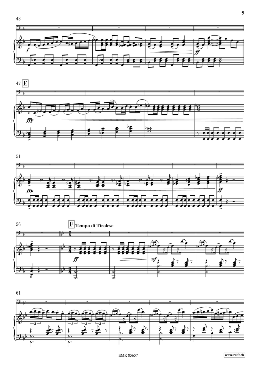 Fantaisie Originale Fantaisie Originale Bassoon Solo scores gallery preview page 6