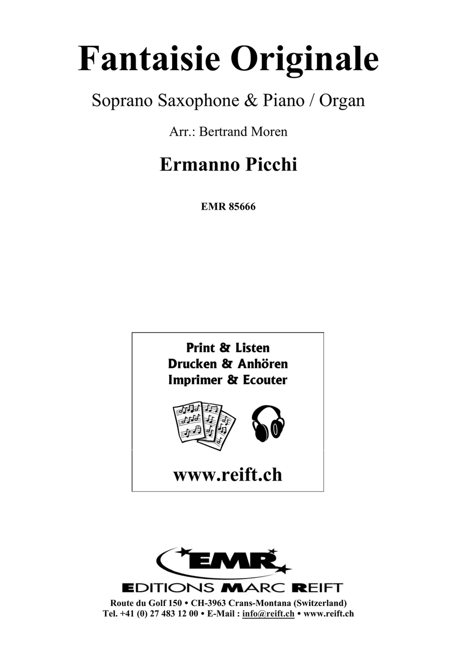 Fantaisie Originale Fantaisie Originale Soprano Saxophone scores gallery preview page 2