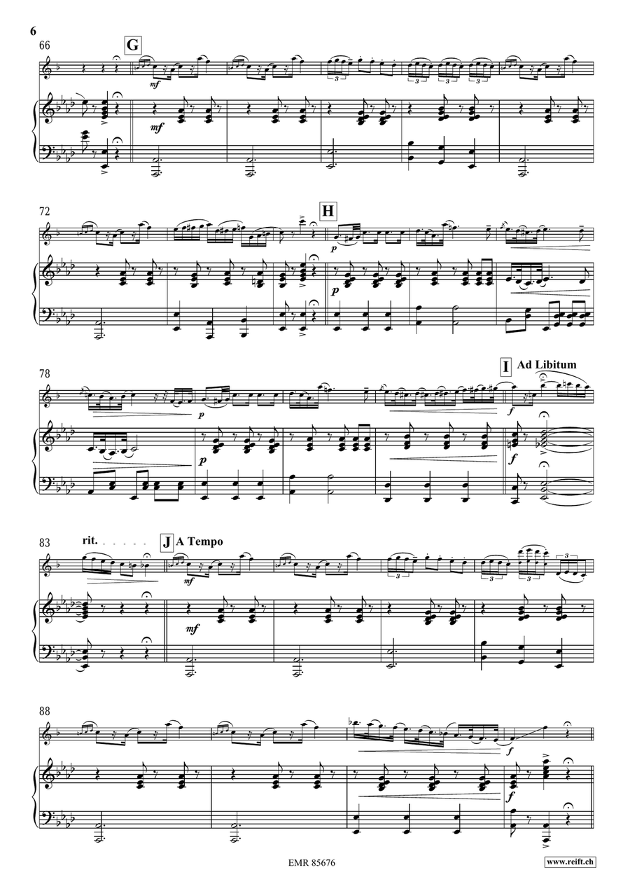 Fantaisie Originale Fantaisie Originale Alto Saxophone scores gallery preview page 7