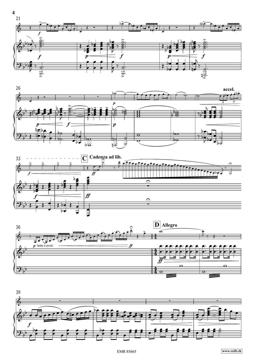 Fantaisie Originale Fantaisie Originale Clarinet Solo scores gallery preview page 5