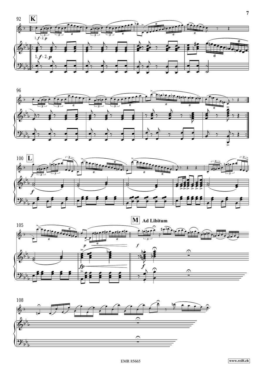 Fantaisie Originale Fantaisie Originale Clarinet Solo scores gallery preview page 8