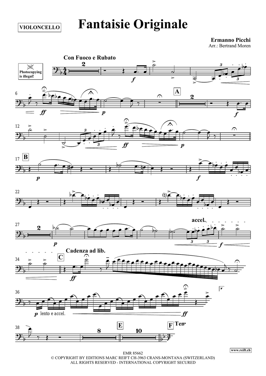 Fantaisie Originale Fantaisie Originale Organ scores gallery preview page 3