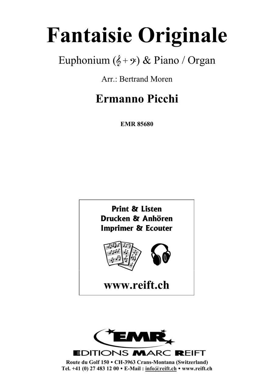 Fantaisie Originale Fantaisie Originale Euphonium scores gallery preview page 2