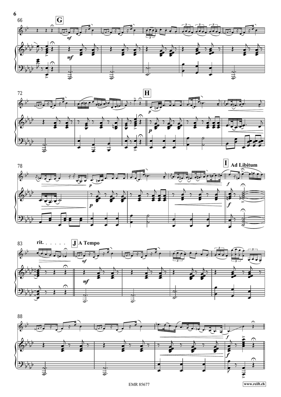 Fantaisie Originale Fantaisie Originale Bass Clarinet scores gallery preview page 7