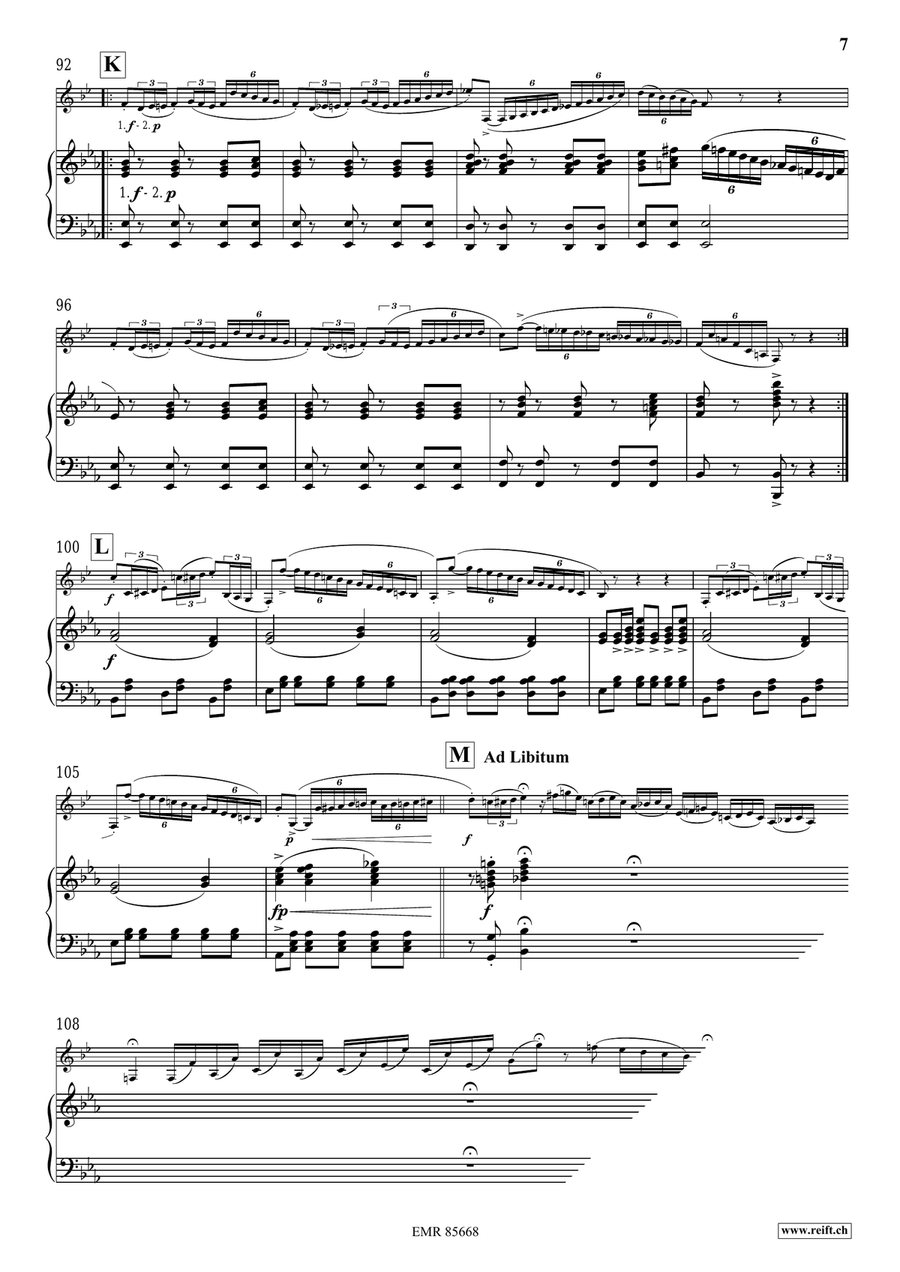 Fantaisie Originale Fantaisie Originale Horn scores gallery preview page 8