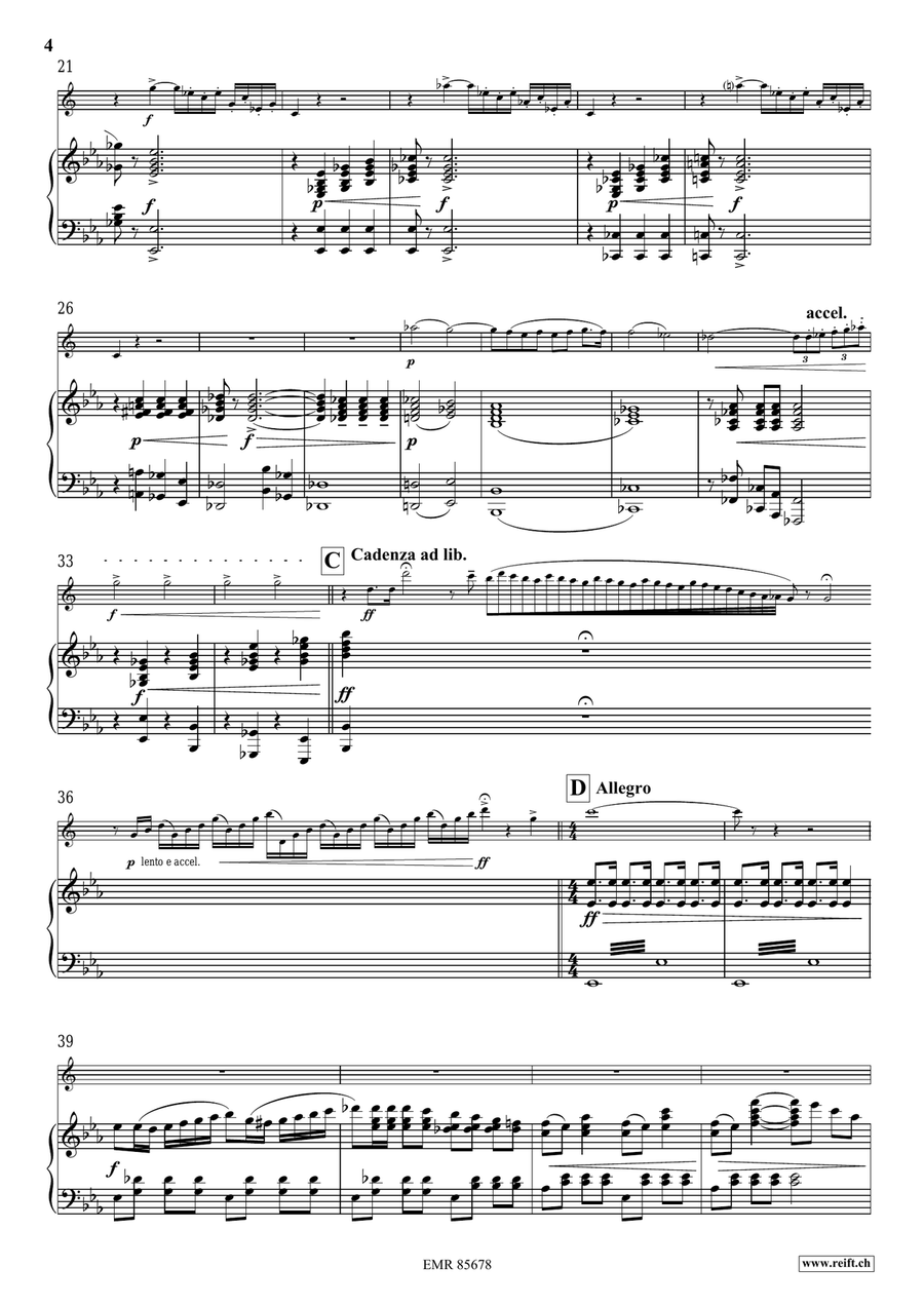 Fantaisie Originale Fantaisie Originale Baritone Saxophone scores gallery preview page 5