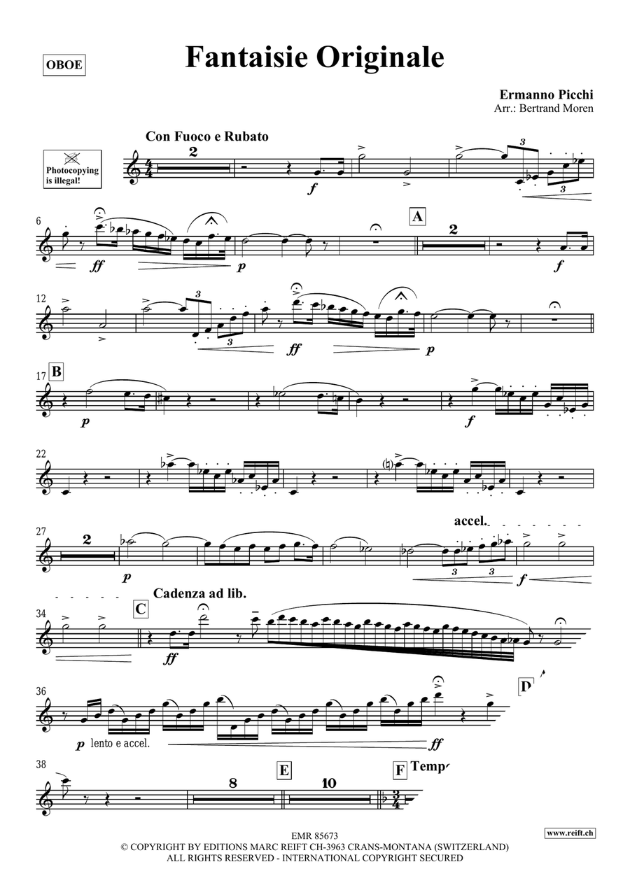 Fantaisie Originale Fantaisie Originale Organ scores gallery preview page 3