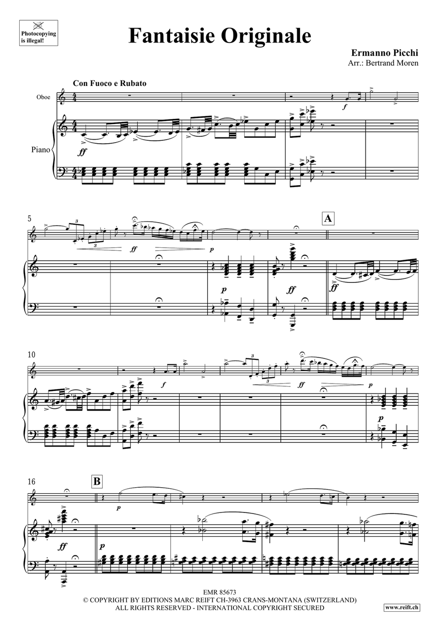 Fantaisie Originale Fantaisie Originale Organ scores gallery preview page 4