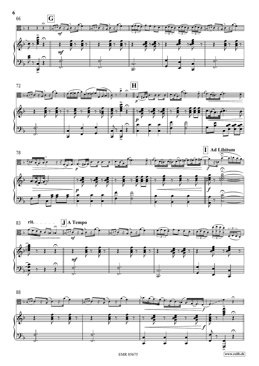 Fantaisie Originale Fantaisie Originale Viola scores gallery preview page 7