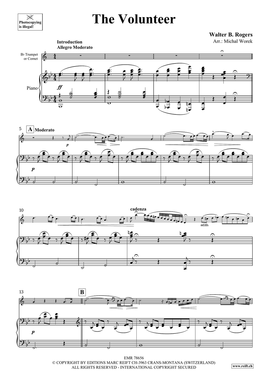 The Volunteer The Volunteer Cornet scores gallery preview page 4
