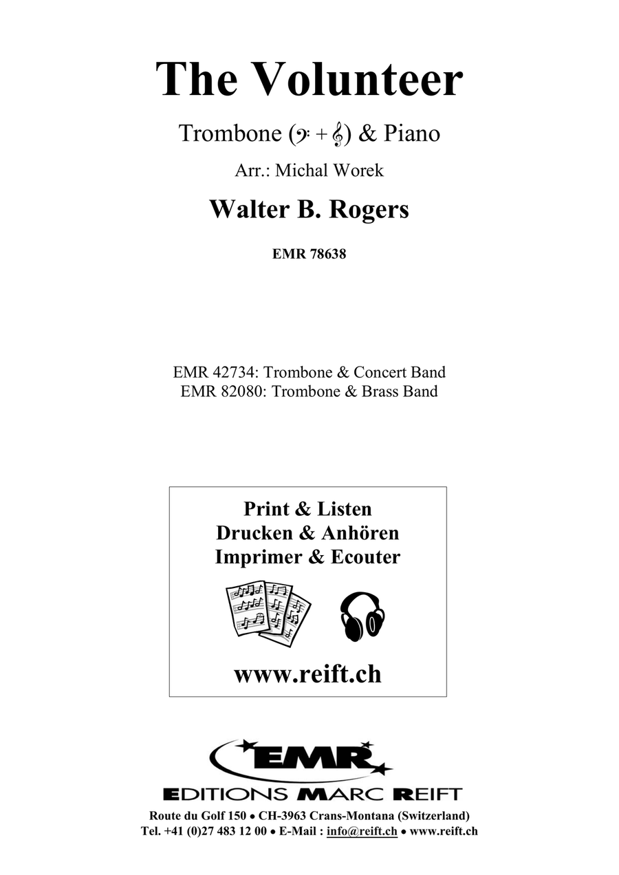 The Volunteer The Volunteer Piano Accompaniment scores gallery preview page 2