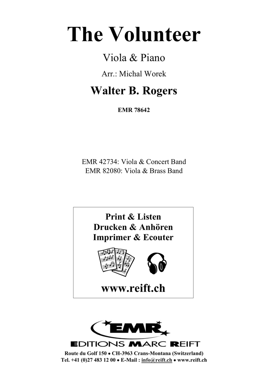 The Volunteer The Volunteer Piano Accompaniment scores gallery preview page 2