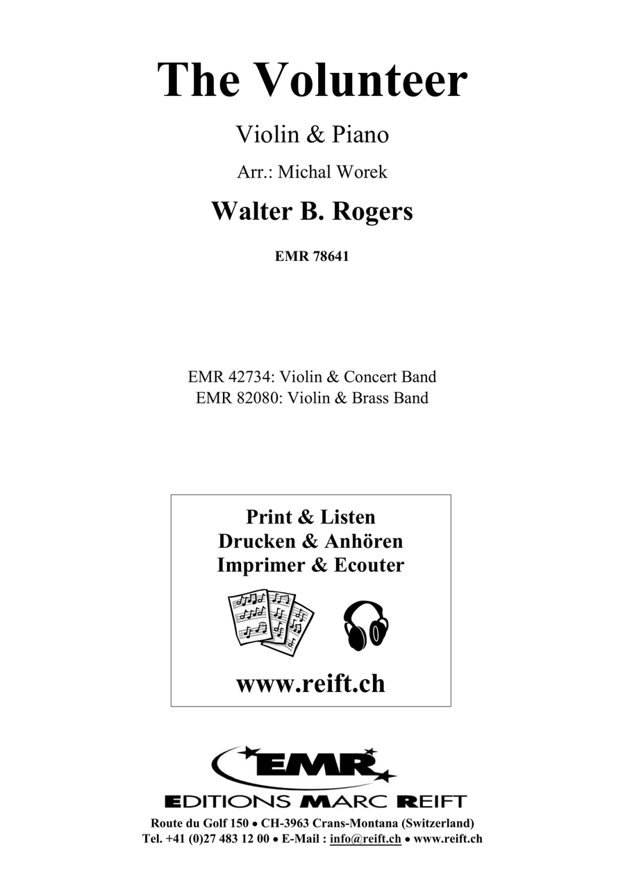 The Volunteer The Volunteer Violin Solo scores gallery preview page 2