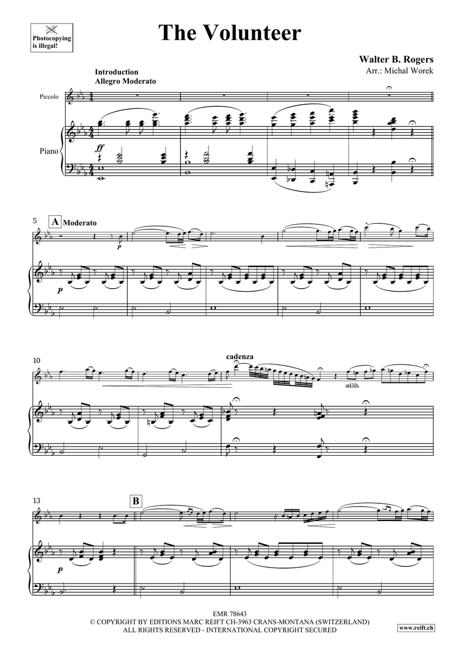 The Volunteer The Volunteer Piccolo scores gallery preview page 4
