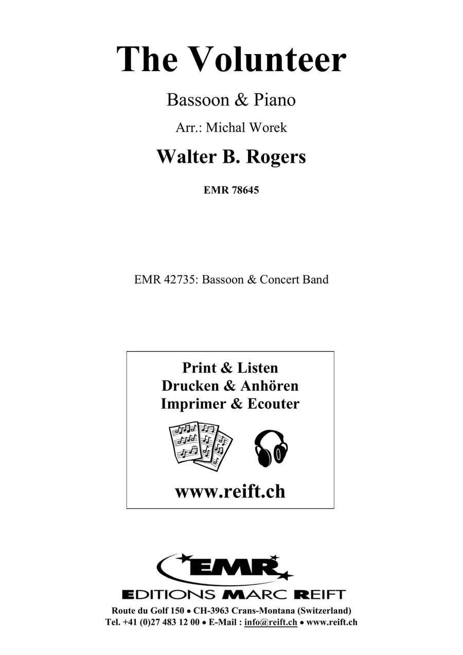 The Volunteer The Volunteer Bassoon Solo scores gallery preview page 2