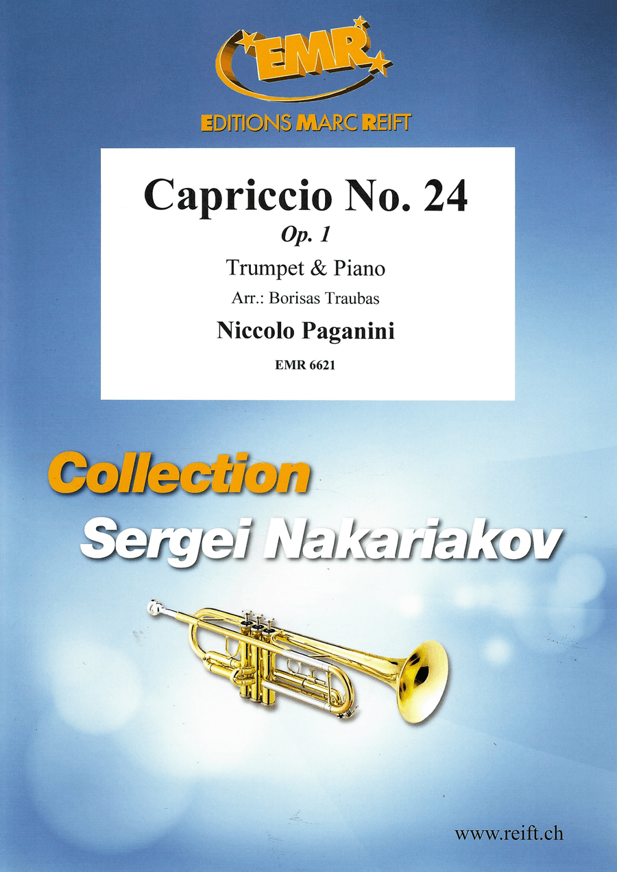 Capriccio No. 24 Capriccio No. 24 Trumpet Solo scores gallery preview page 1