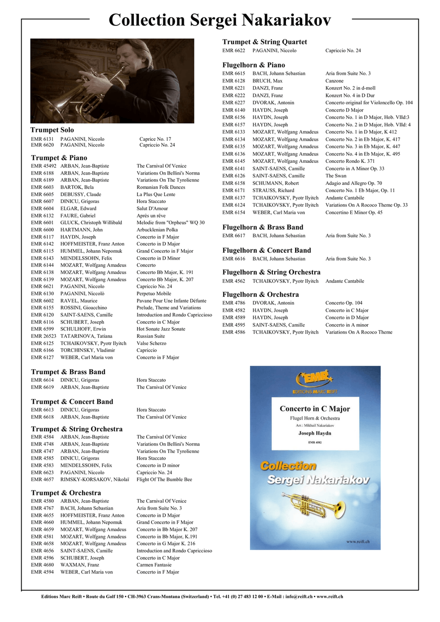 Capriccio No. 24 Capriccio No. 24 Trumpet Solo scores gallery preview page 9