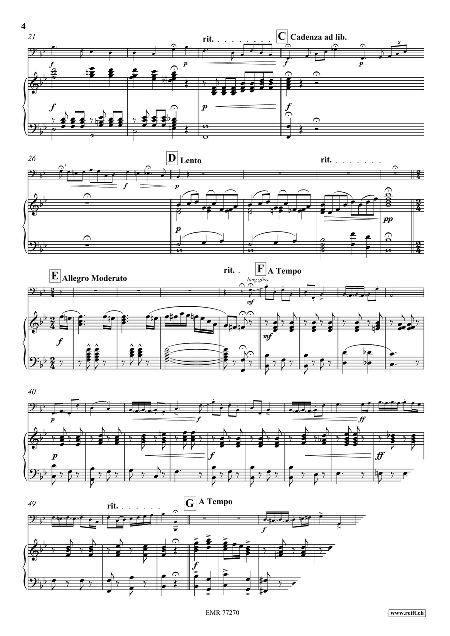 The Acrobat The Acrobat Bass Trombone scores gallery preview page 5