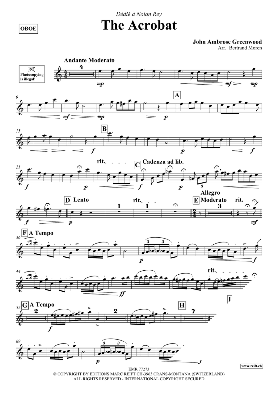 The Acrobat The Acrobat Piano Accompaniment scores gallery preview page 3