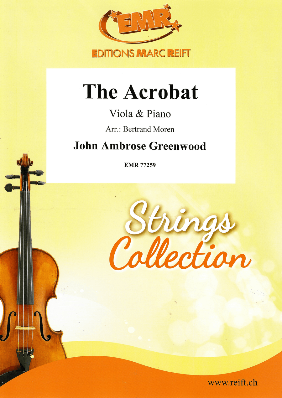 The Acrobat The Acrobat Piano Accompaniment scores gallery preview page 1