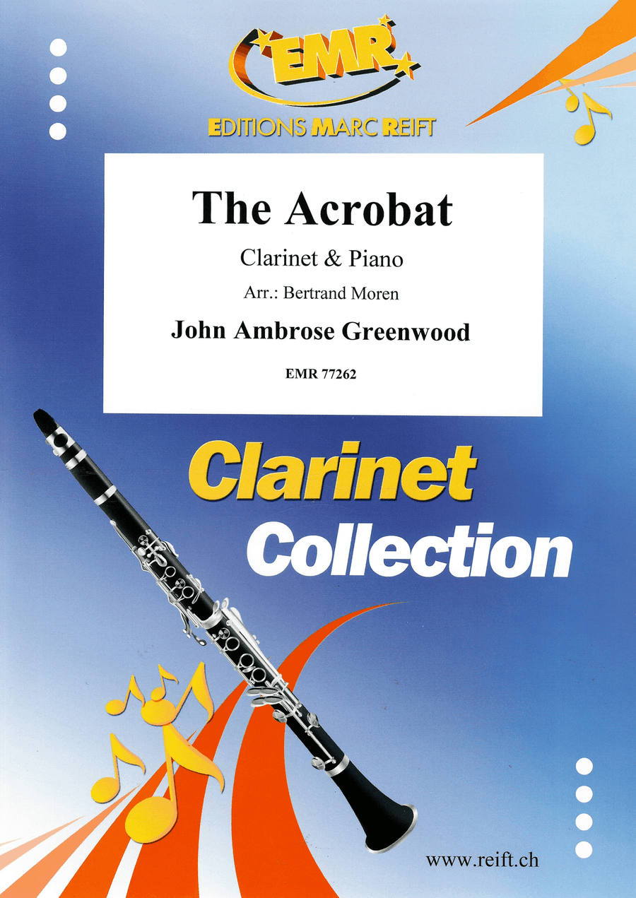 The Acrobat The Acrobat Clarinet Solo scores gallery preview page 1