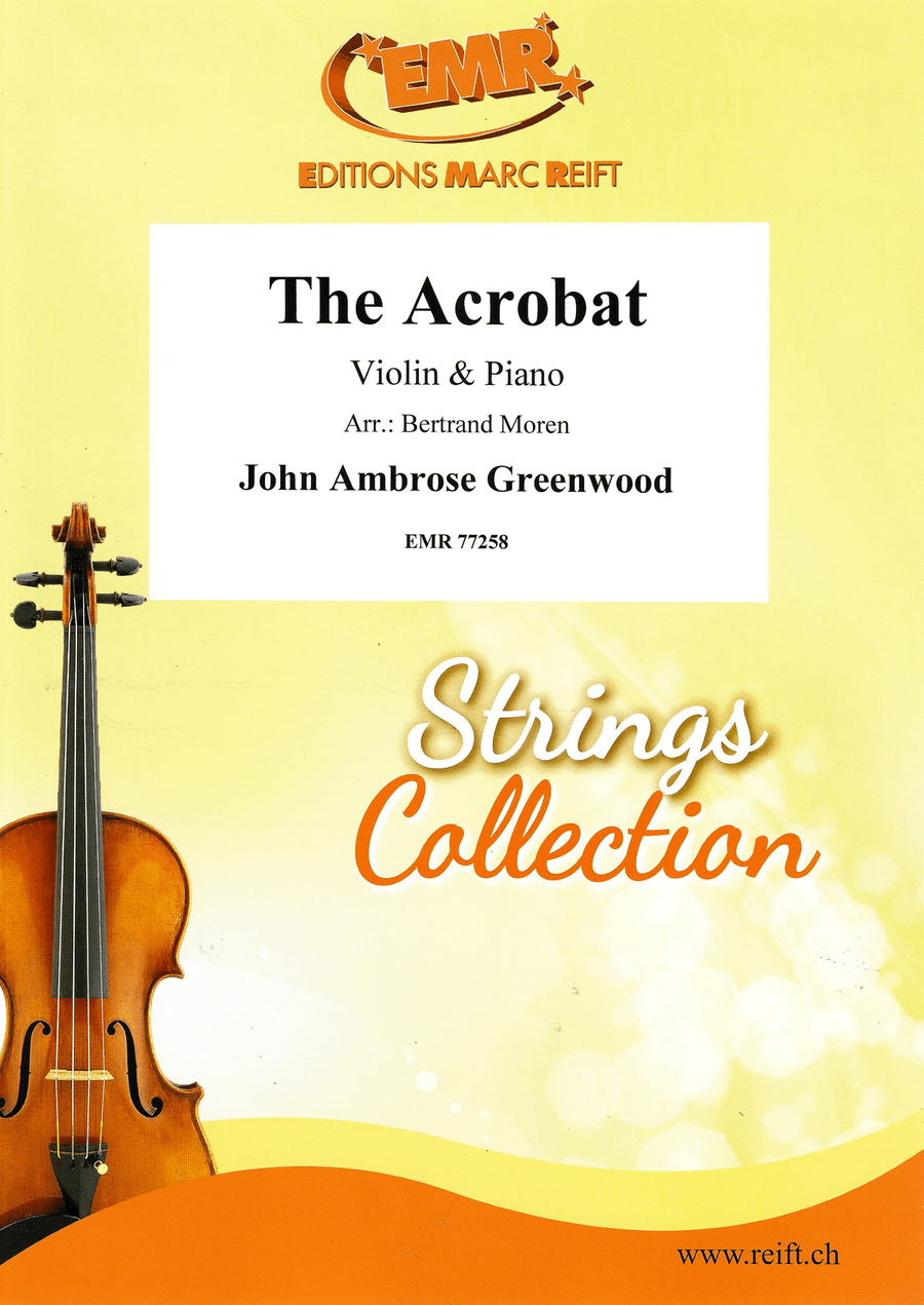 The Acrobat The Acrobat Violin Solo scores gallery preview page 1