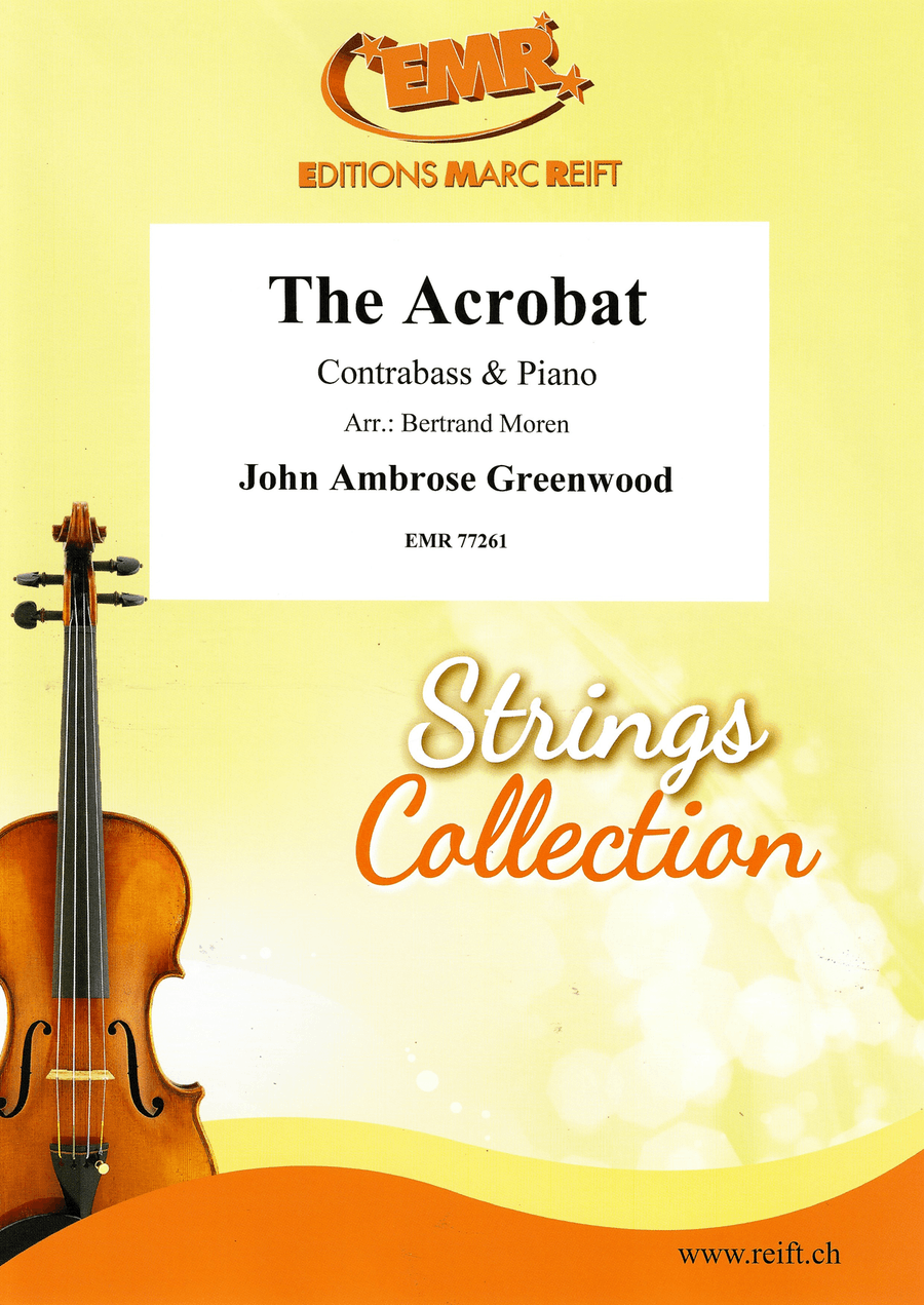 The Acrobat The Acrobat Double Bass scores gallery preview page 1
