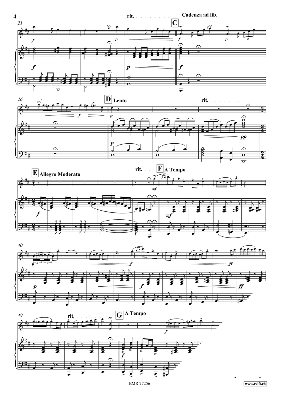 The Acrobat The Acrobat Flute Solo scores gallery preview page 5