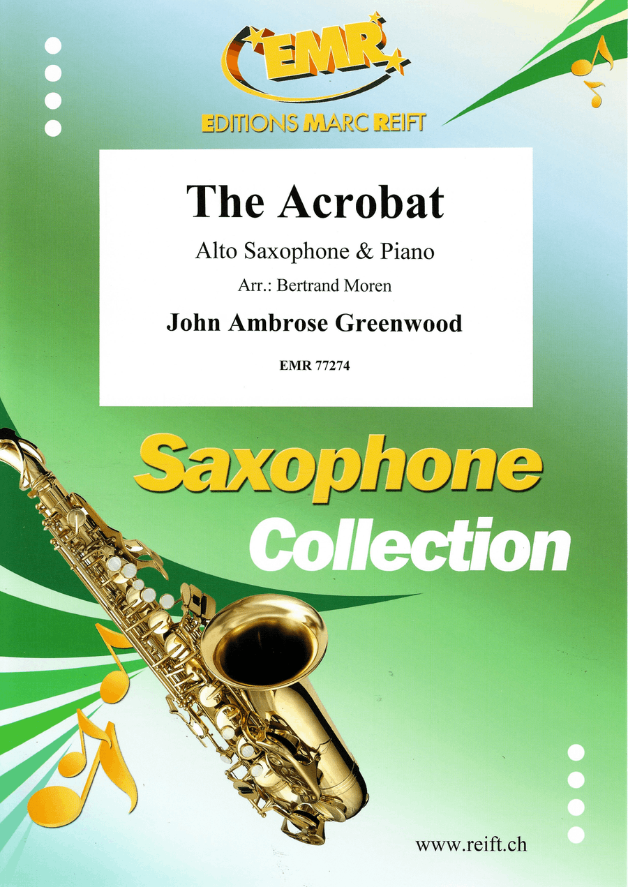 The Acrobat The Acrobat Alto Saxophone scores gallery preview page 1
