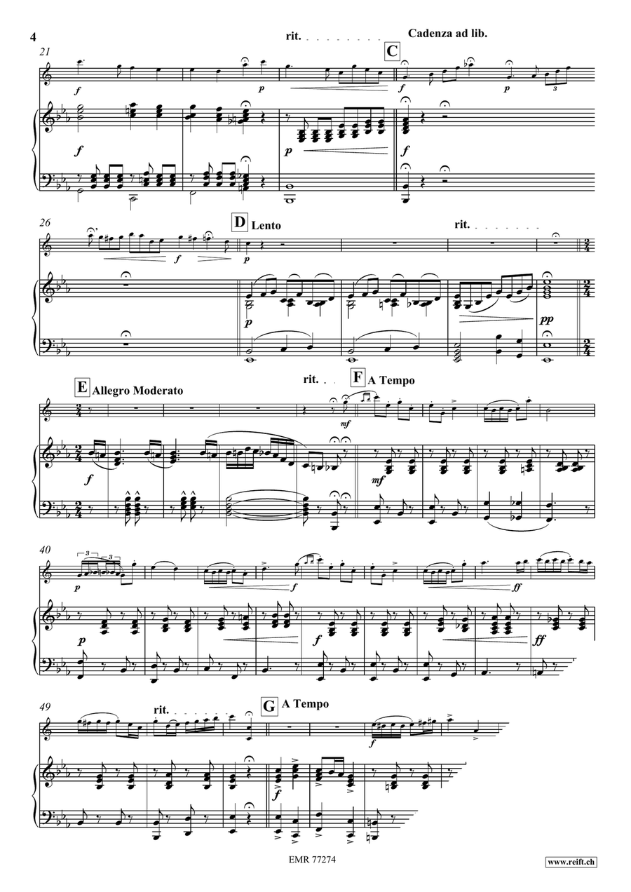 The Acrobat The Acrobat Alto Saxophone scores gallery preview page 5