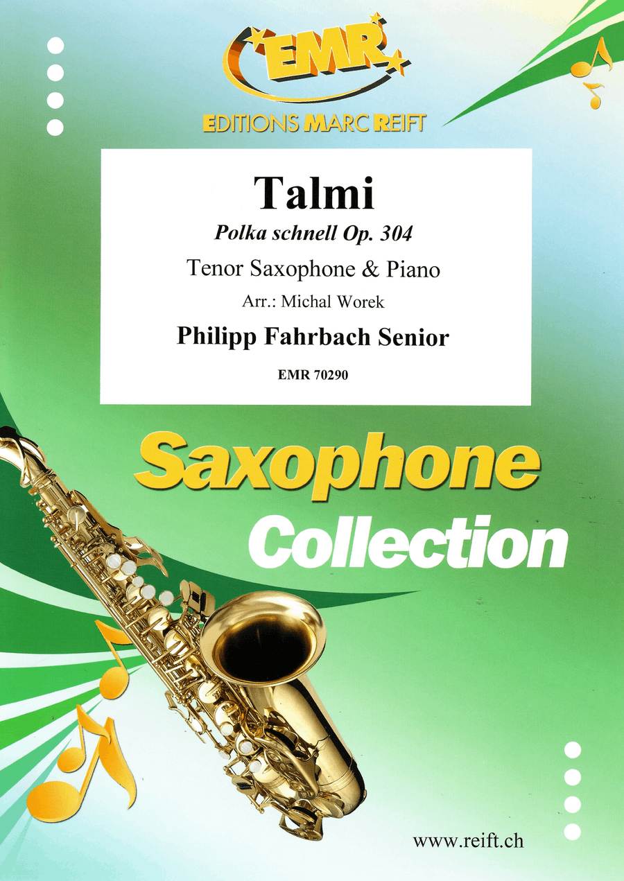 Talmi Talmi Tenor Saxophone scores gallery preview page 1