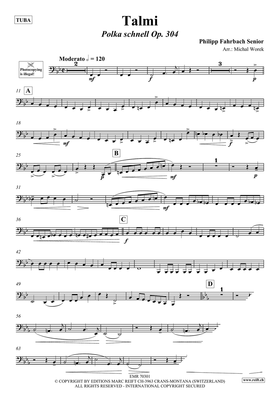 Talmi Talmi Tuba scores gallery preview page 3
