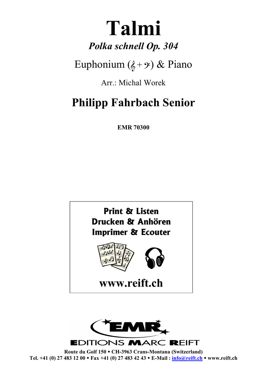 Talmi Talmi Euphonium scores gallery preview page 2
