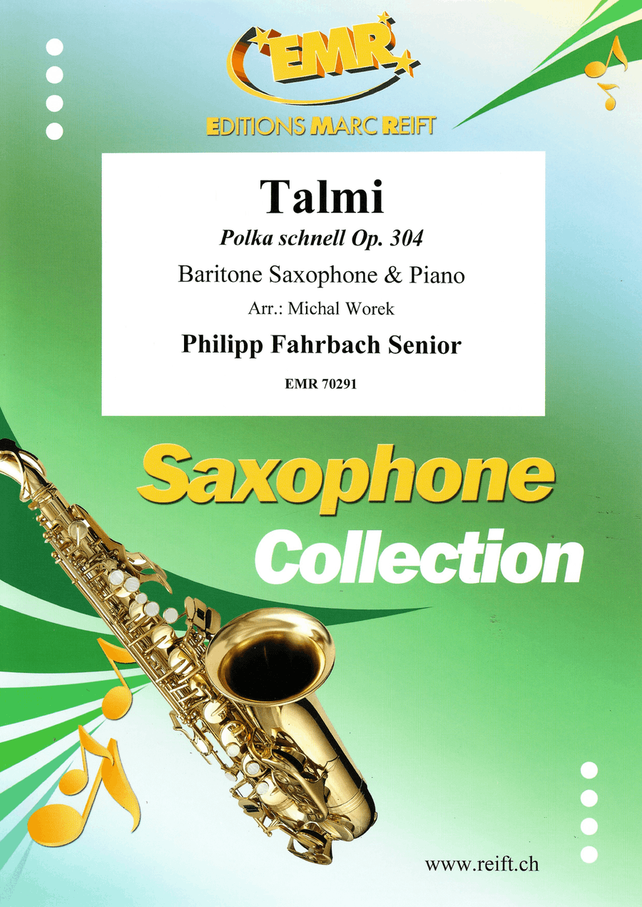 Talmi Talmi Baritone Saxophone scores gallery preview page 1