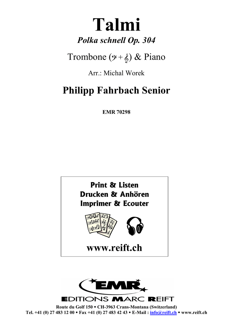 Talmi Talmi Piano Accompaniment scores gallery preview page 2