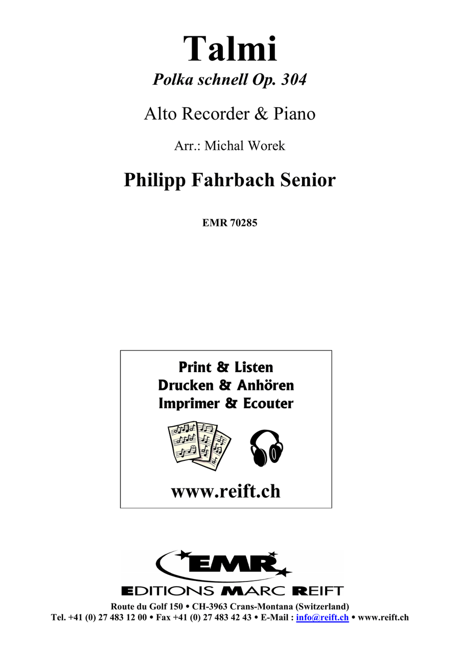 Talmi Talmi Alto Recorder scores gallery preview page 2