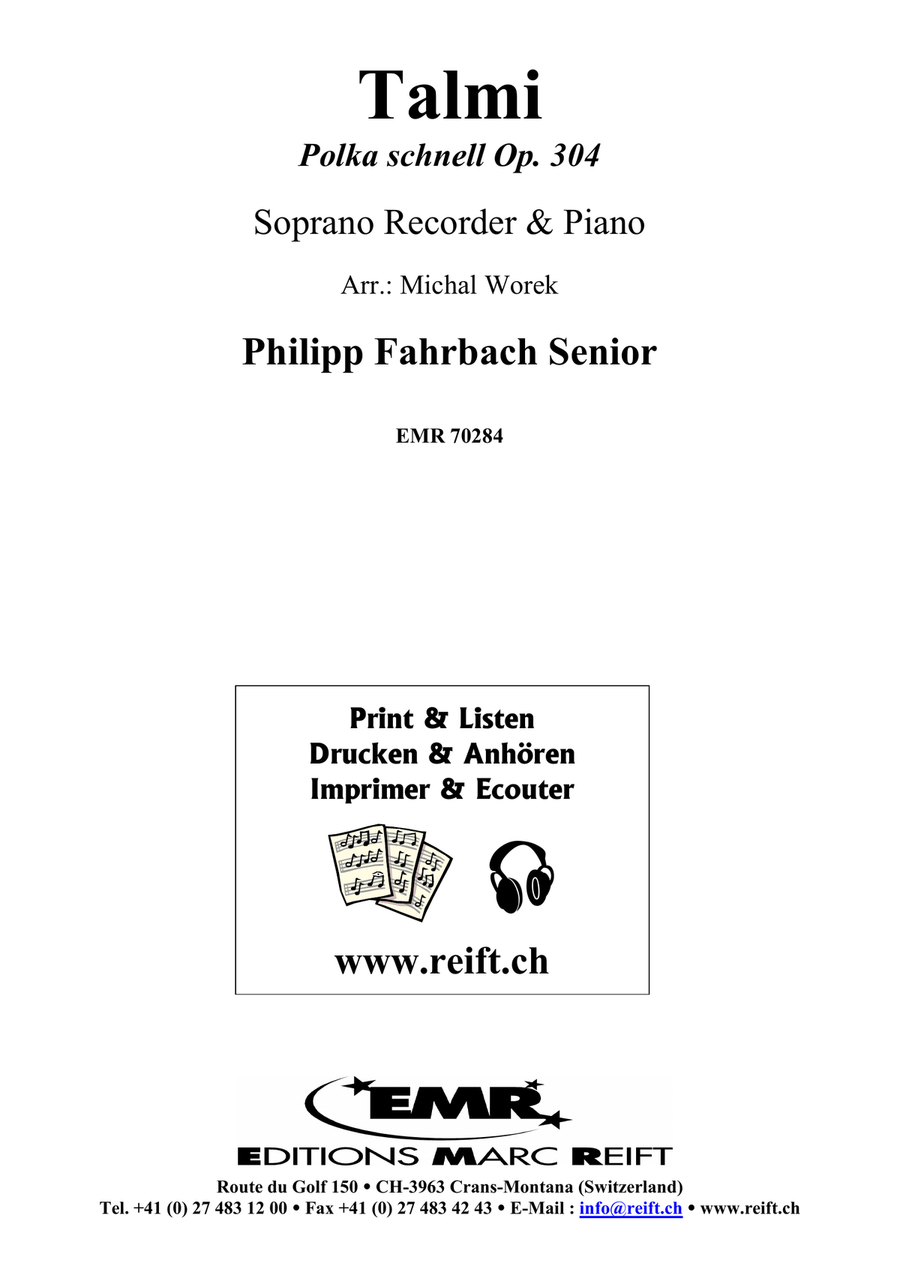 Talmi Talmi Soprano Recorder scores gallery preview page 2
