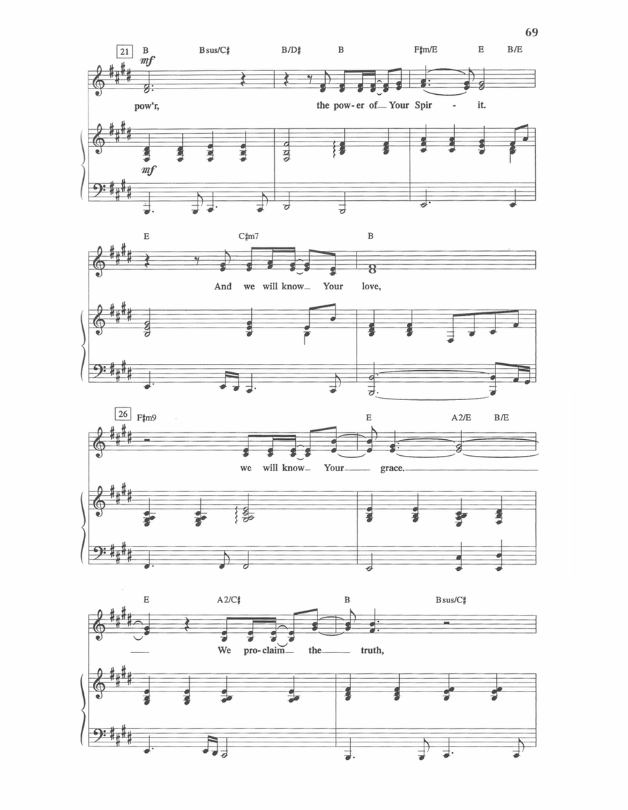 We Need Reviving We Need Reviving Piano, Vocal scores gallery preview page 3