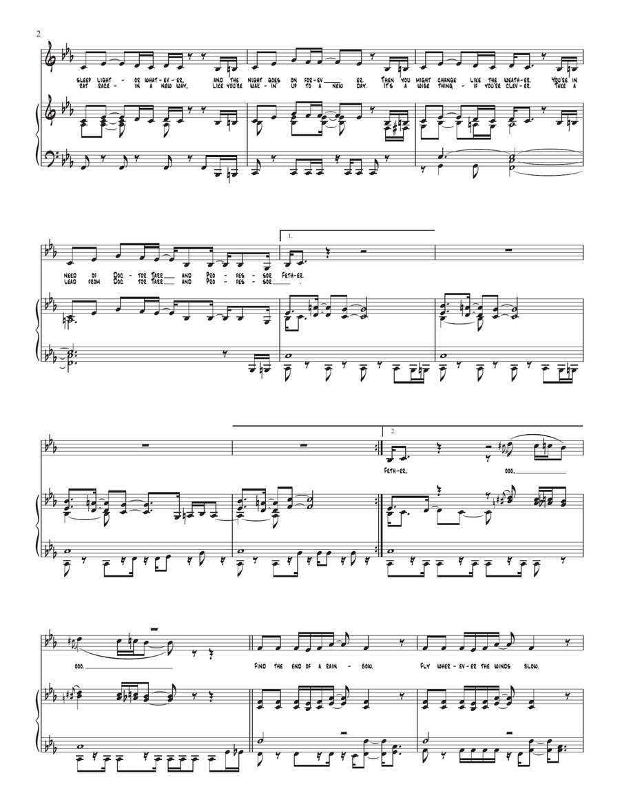(The System Of) Dr. Tarr And Professor Fether Piano, Vocal scores gallery preview page 2