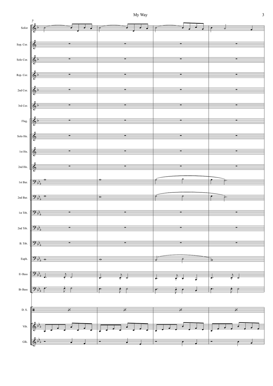 My Way Brass Band scores gallery preview page 3