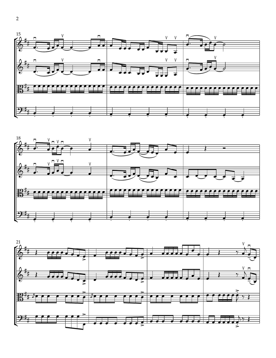 That's So True String Quartet scores gallery preview page 2
