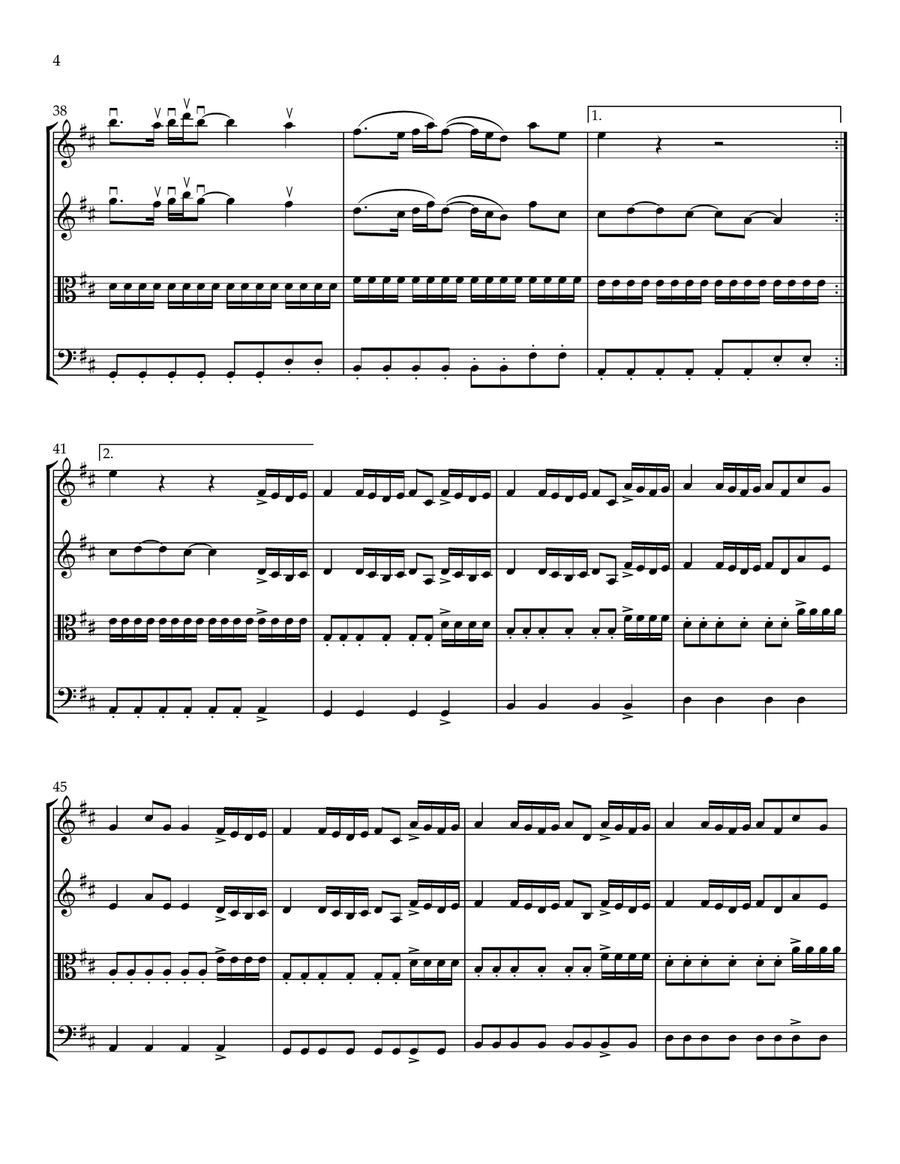 That's So True String Quartet scores gallery preview page 4