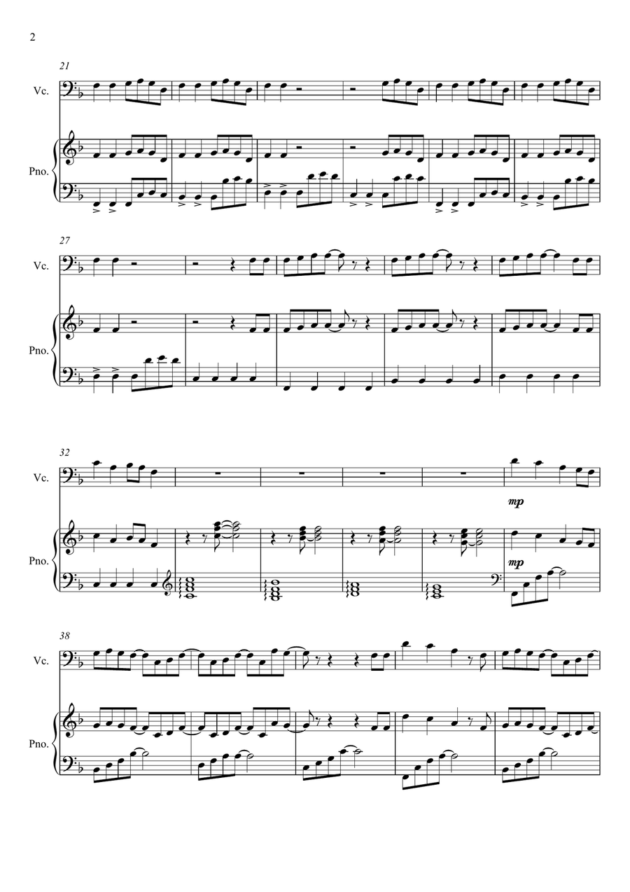 Shotgun Shotgun Piano scores gallery preview page 2