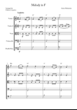 Melody in F