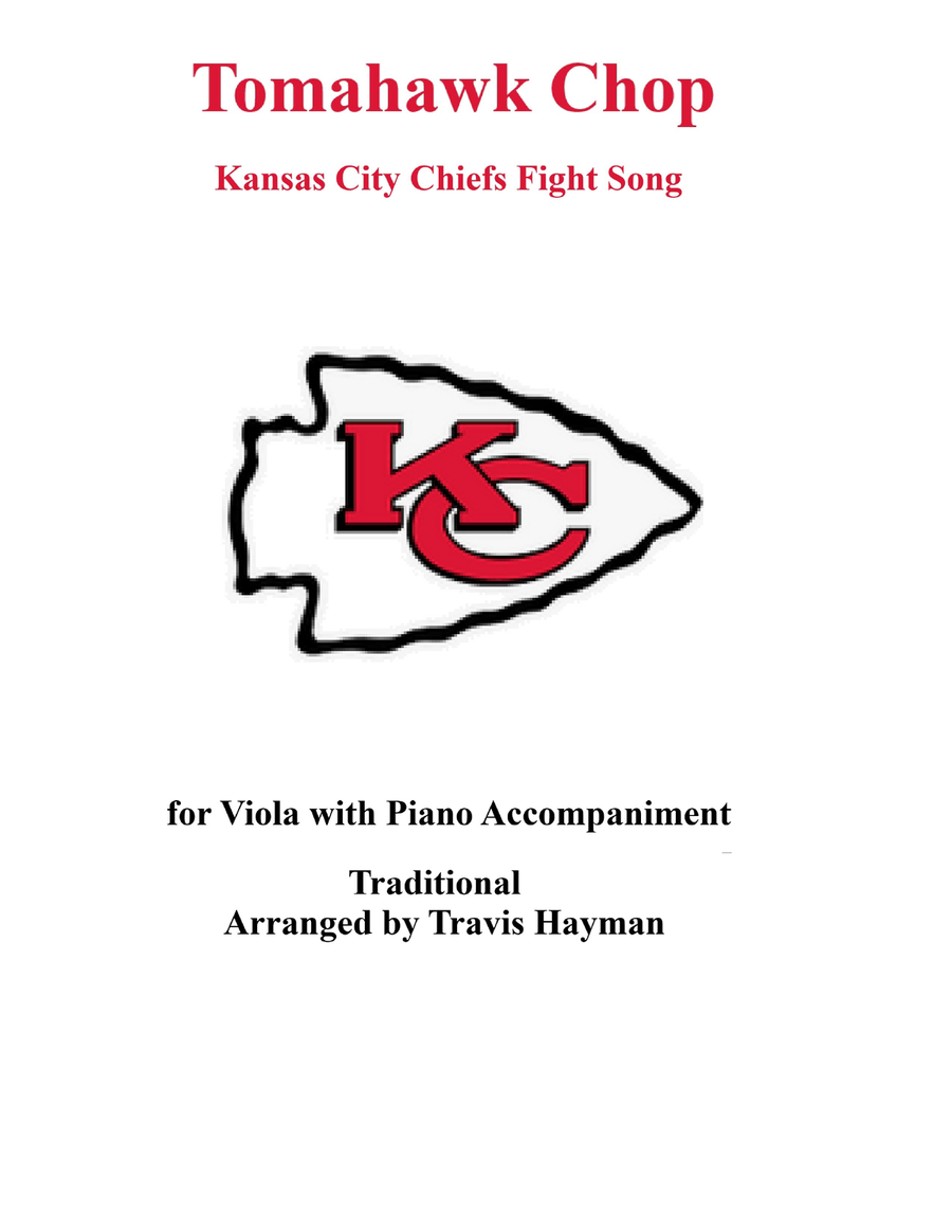 Tomahawk Chop - for Viola with Piano Accompaniment Viola scores gallery preview page 1