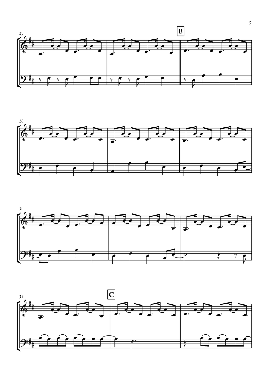 Birds Of A Feather Birds Of A Feather String Duet scores gallery preview page 3