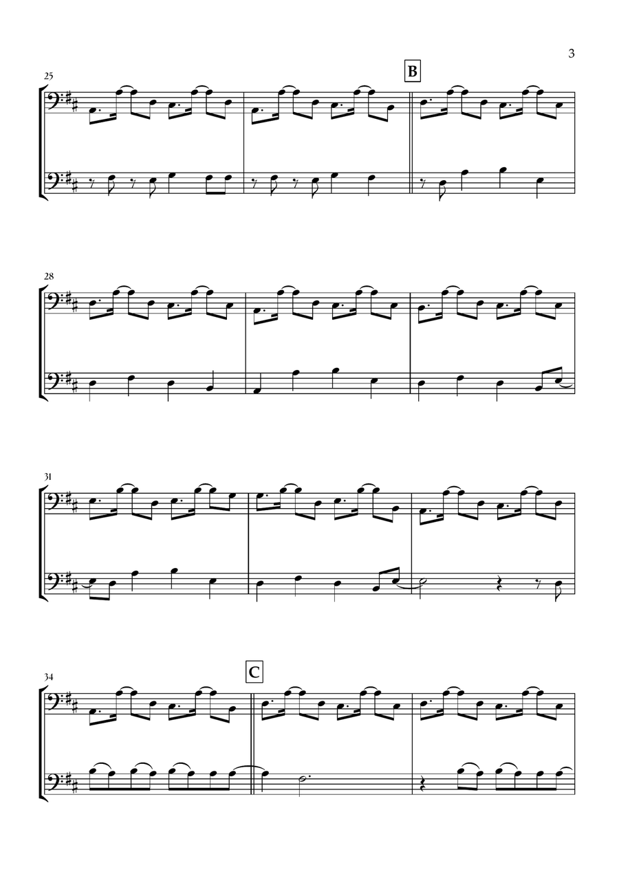 Birds Of A Feather Birds Of A Feather String Duet scores gallery preview page 3