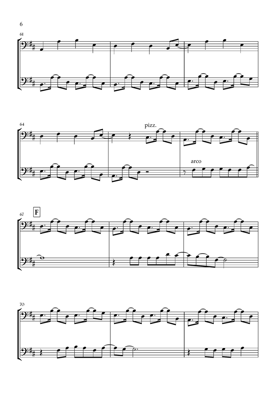 Birds Of A Feather Birds Of A Feather String Duet scores gallery preview page 6