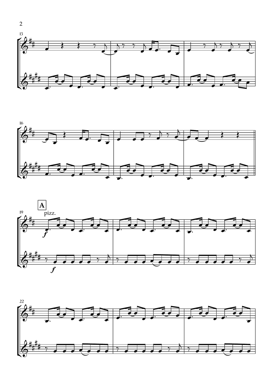 Birds Of A Feather Birds Of A Feather B-Flat Clarinet scores gallery preview page 2