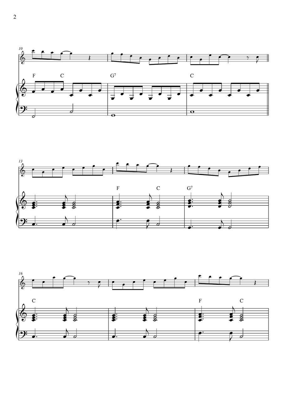 Music Box Dancer Music Box Dancer Piano scores gallery preview page 2